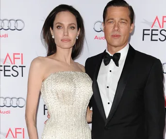 Angelina Jolie and Brad Pitt