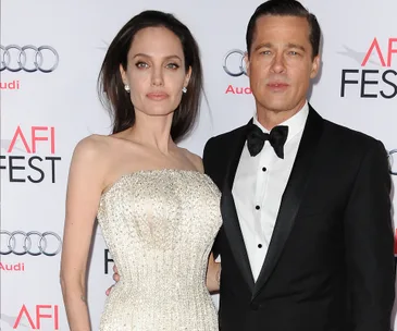 Angelina Jolie and Brad Pitt