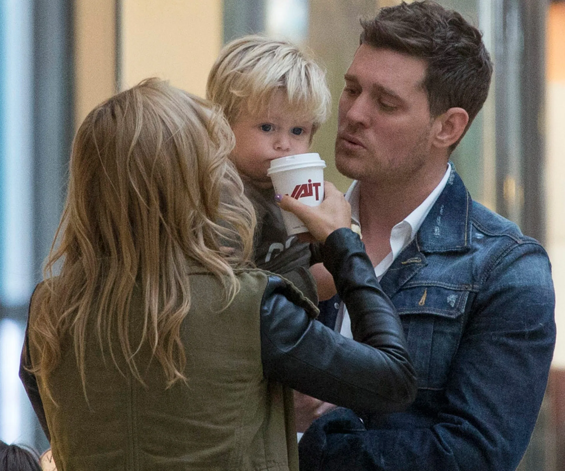 Michael Buble, Luisana Lopilato, Noah Buble