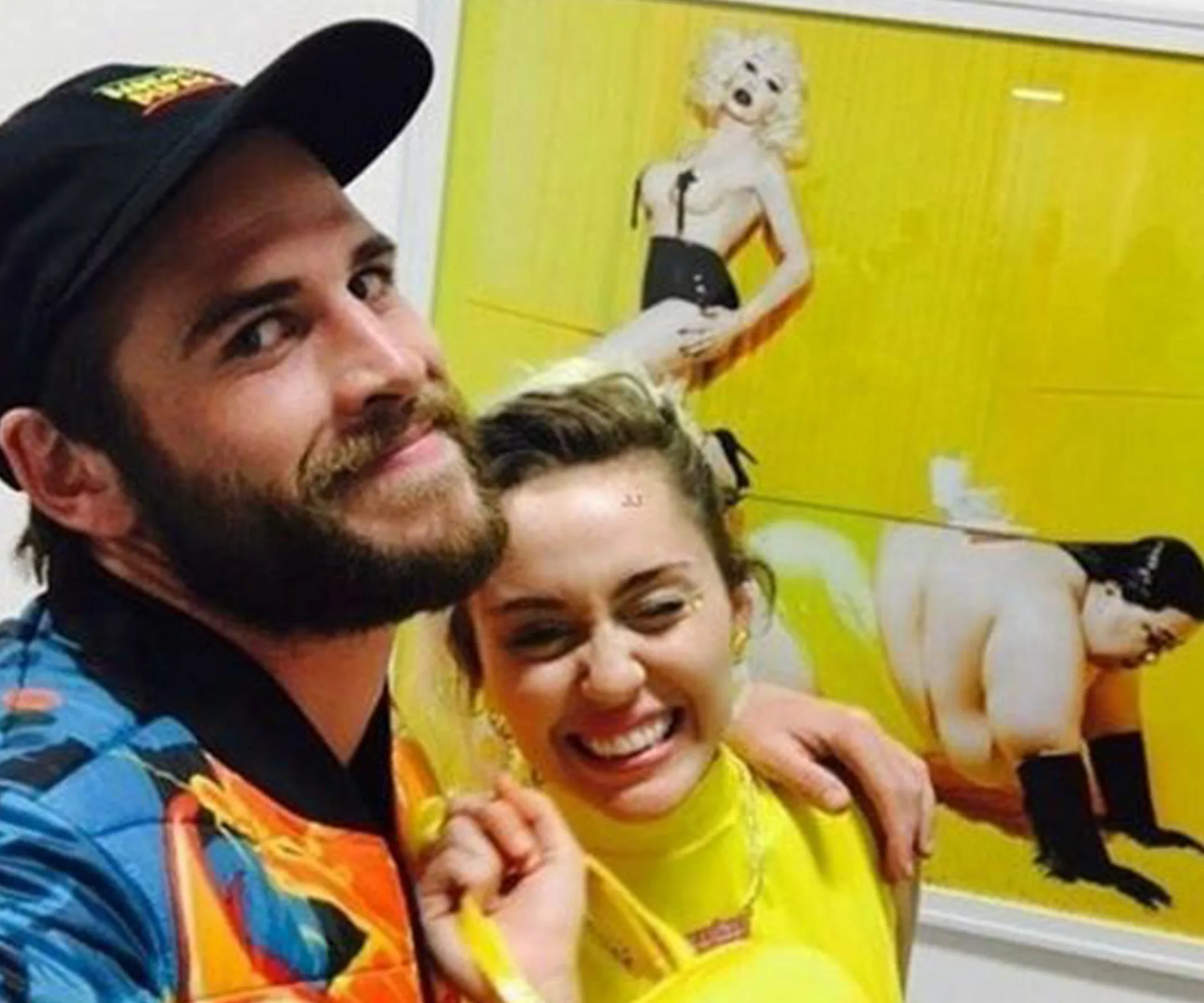 Miley Cyrus and Liam Hemsworth