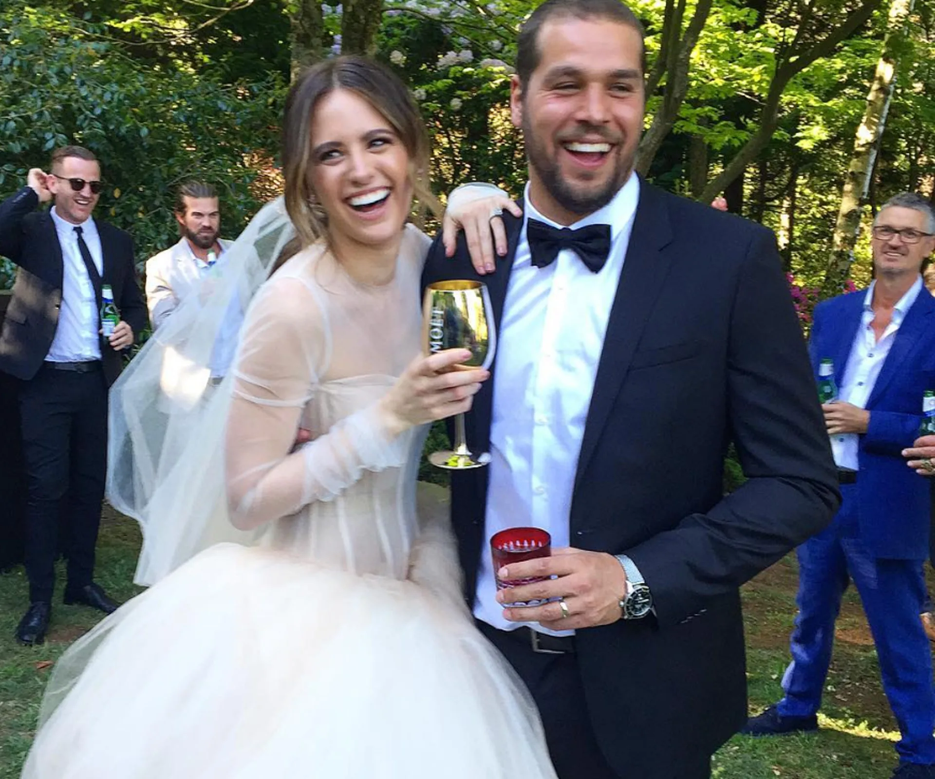 Jesinta and Buddy Franklin