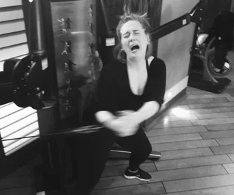 adele, exercise, workout, fitness