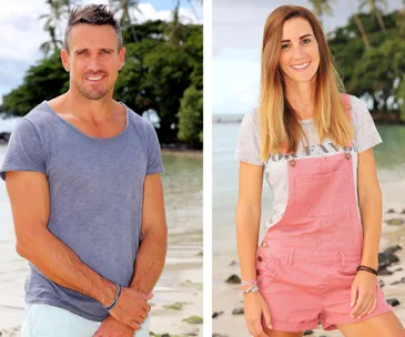 Survivor's Lee Carseldine and El Rowland