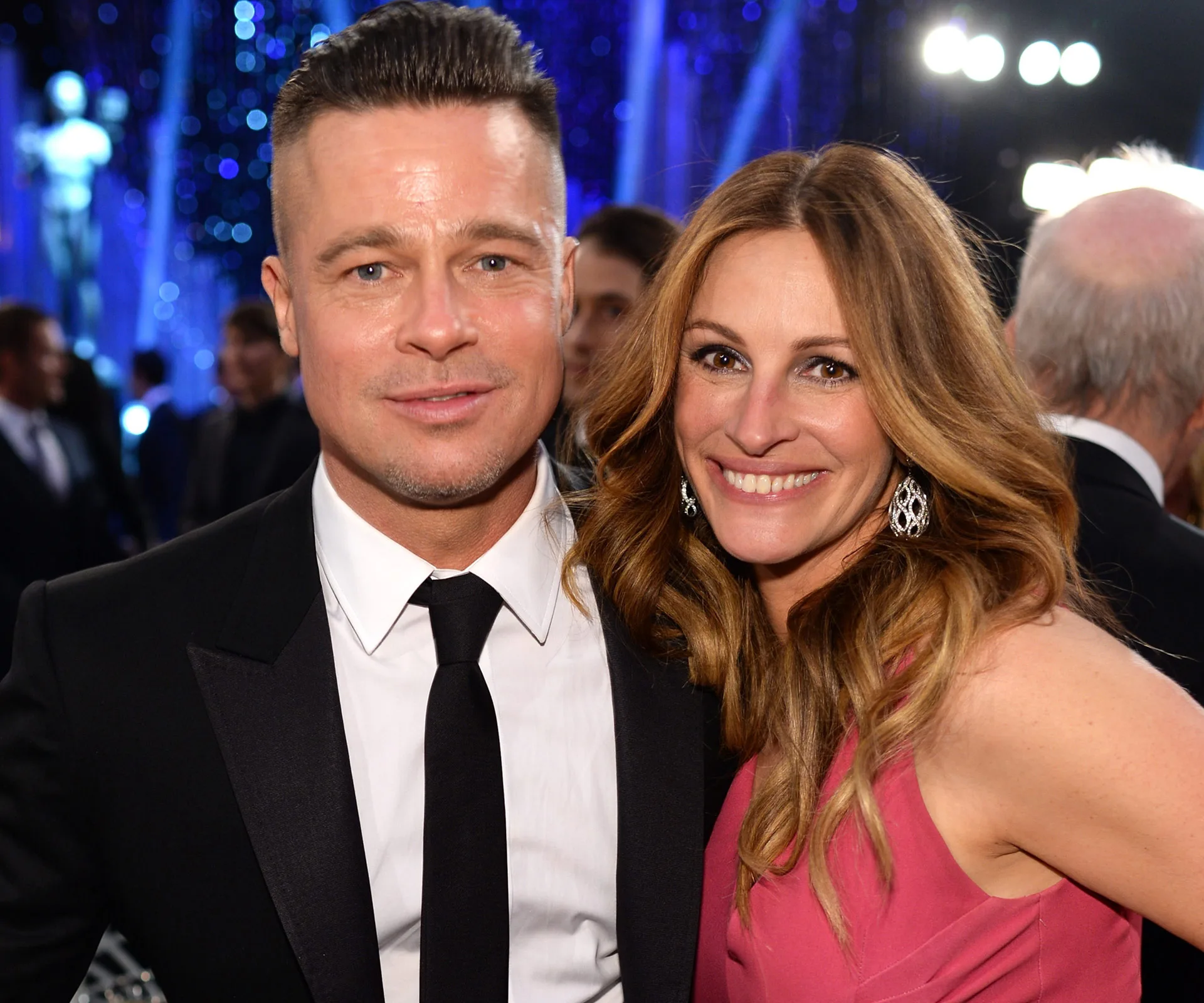 Brad Pitt and Julia Roberts