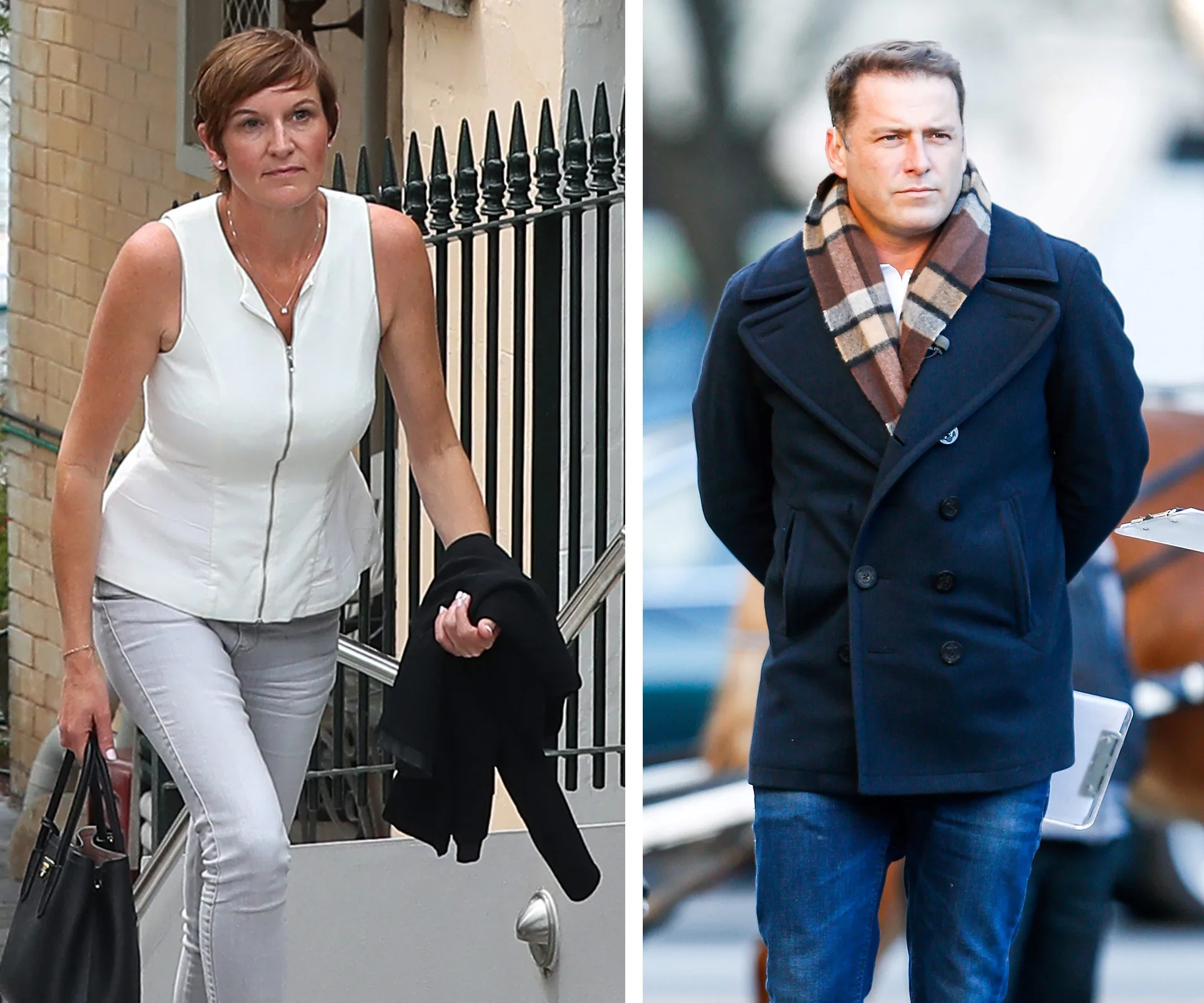 Cassandra Thorburn and Karl Stefanovic