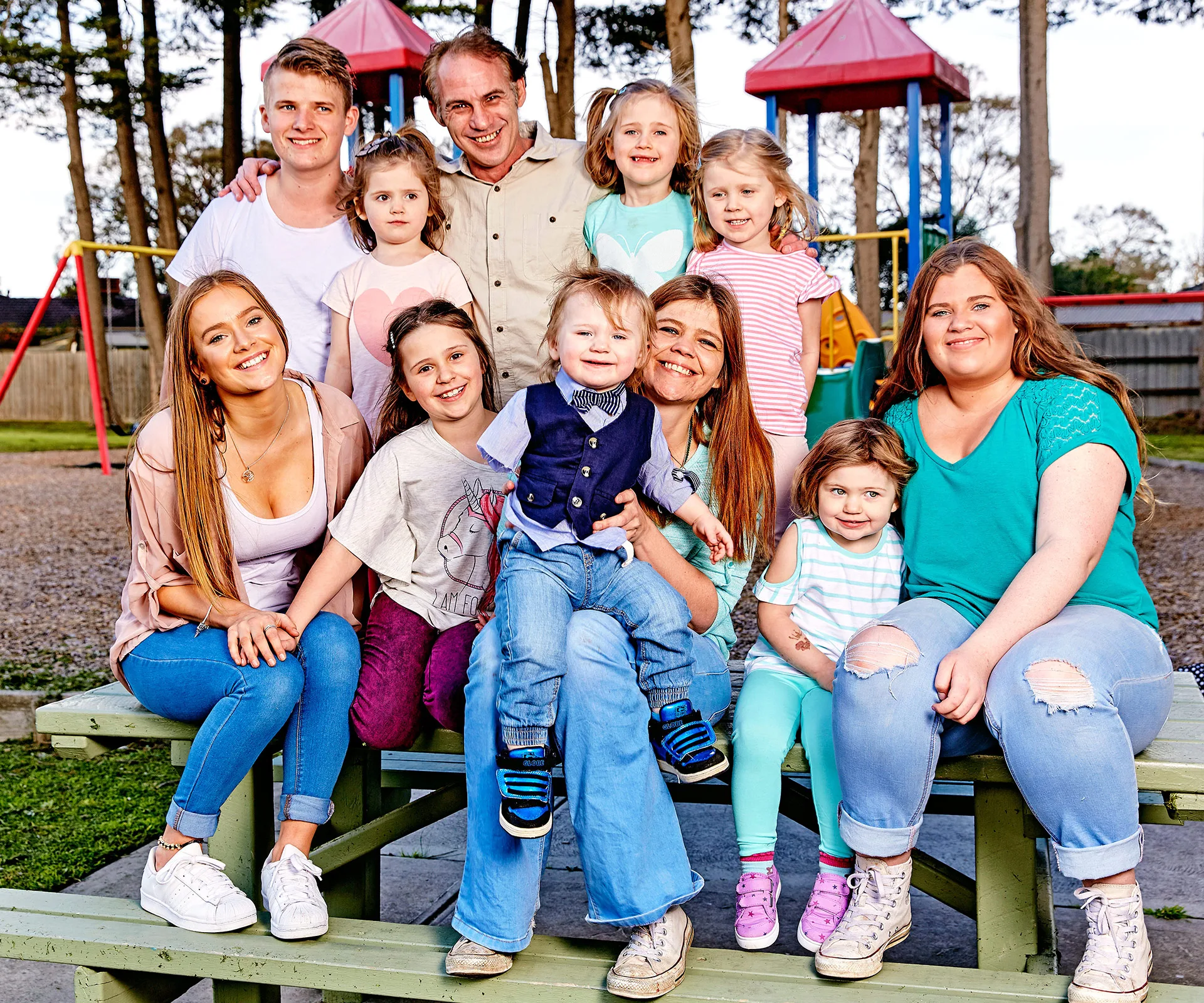 Anita Duesterhaus and family