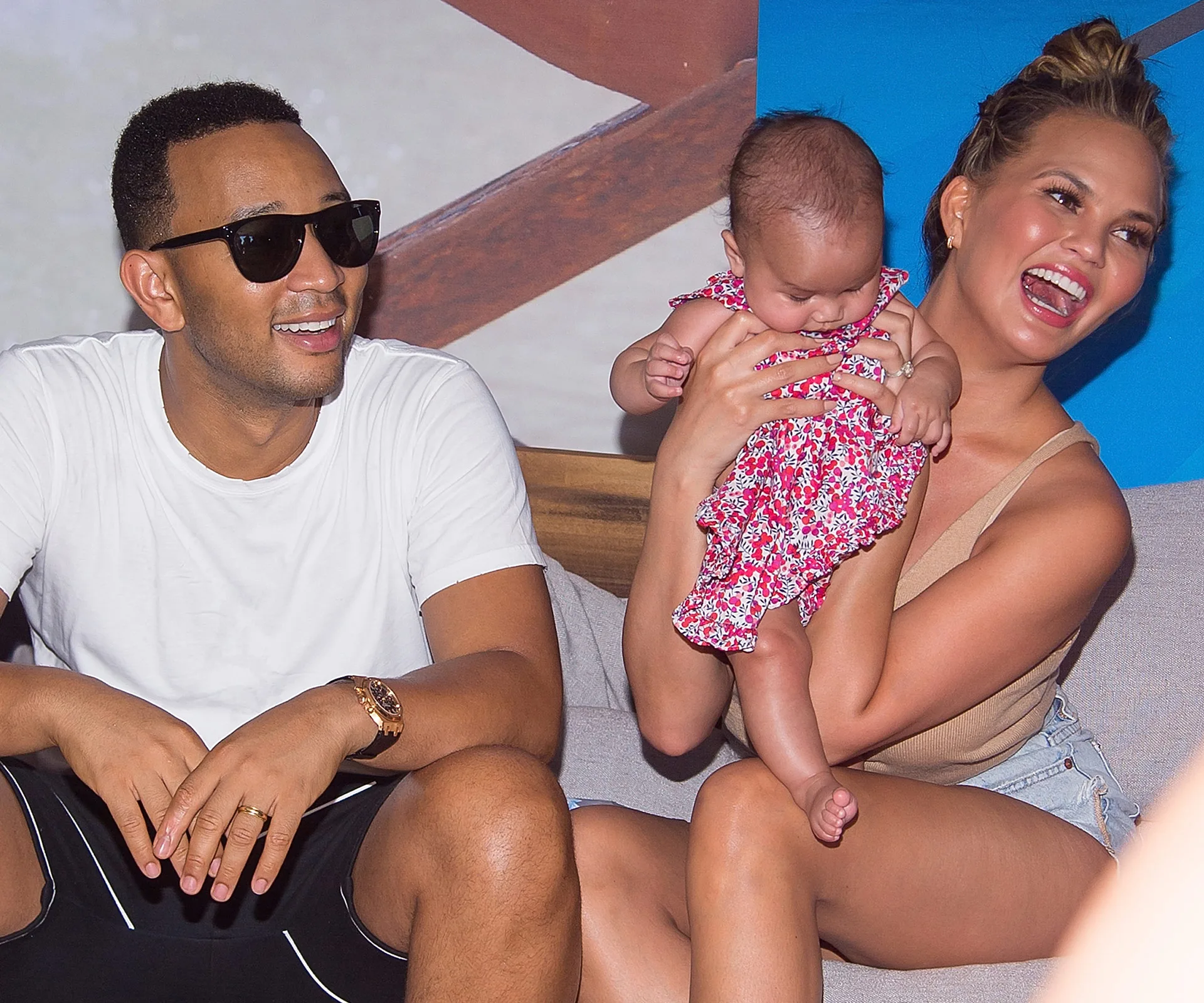 Chrissy Teigen, John Legend, Luna Legend