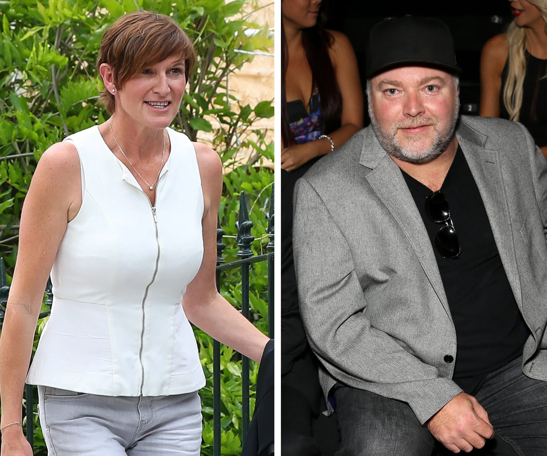 Kyle Sandilands and Cassandra Thorburn