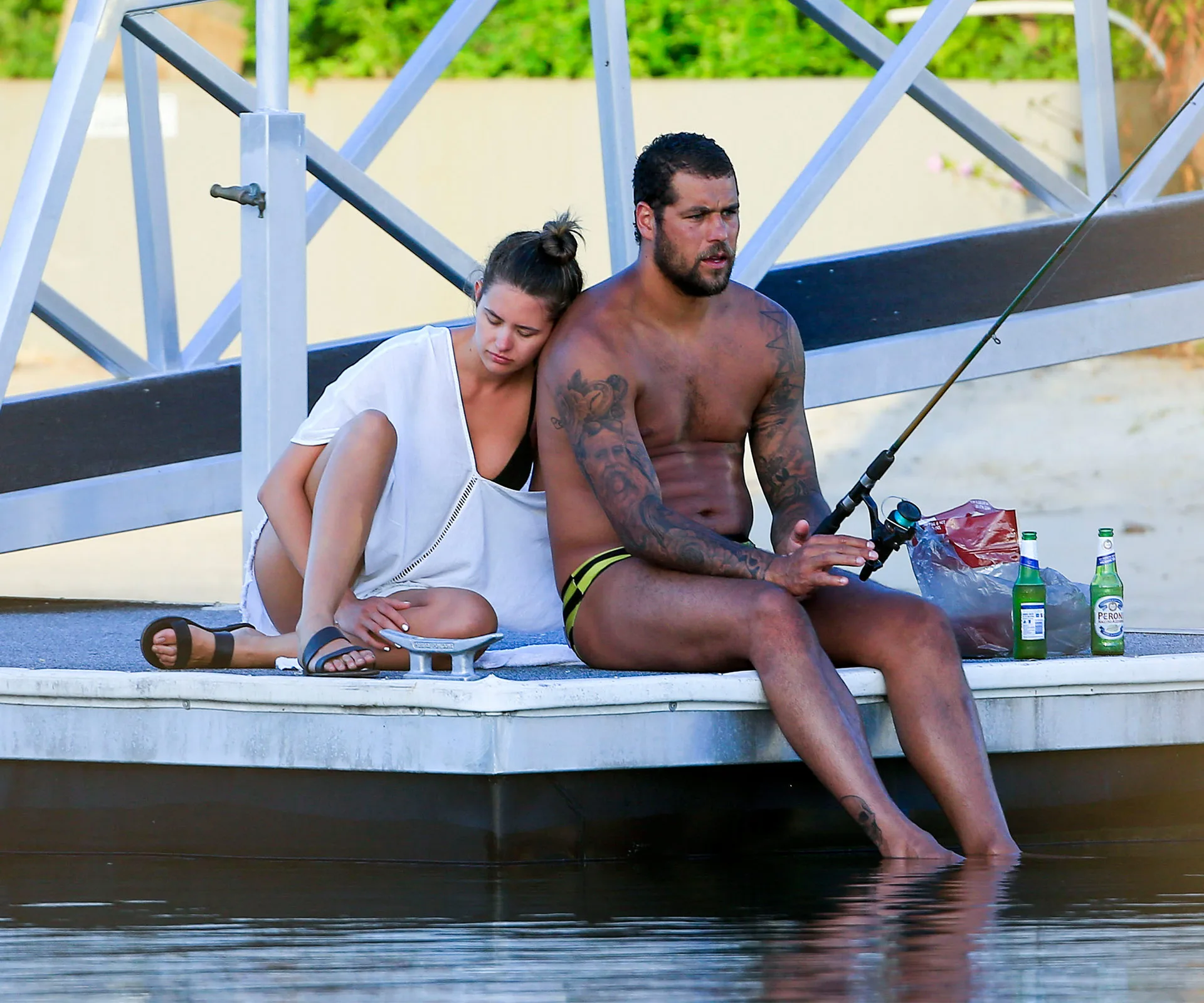 Jesinta Campbell and Buddy Franklin