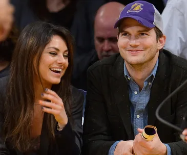 Mila Kunis and Ashton Kutcher 