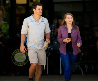 Bindi Irwin and Chandler Powell 