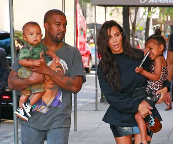 Kim Kardashian & Kanye West