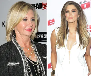  Olivia Newton-John and Delta Goodrem