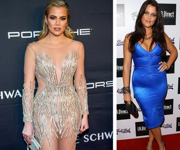 Khloe Kardashian's body transformation