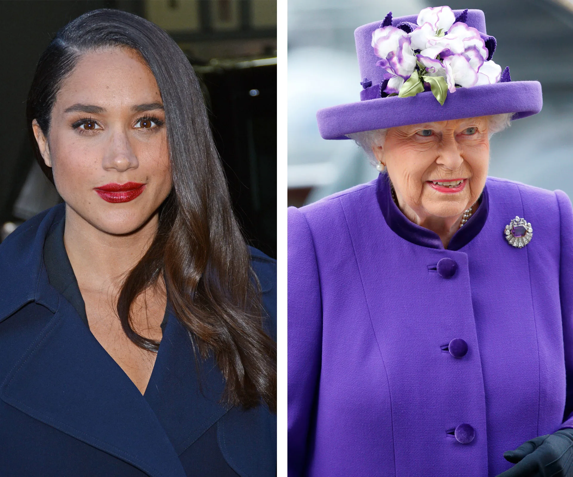 Meghan Markle and Queen Elizabeth