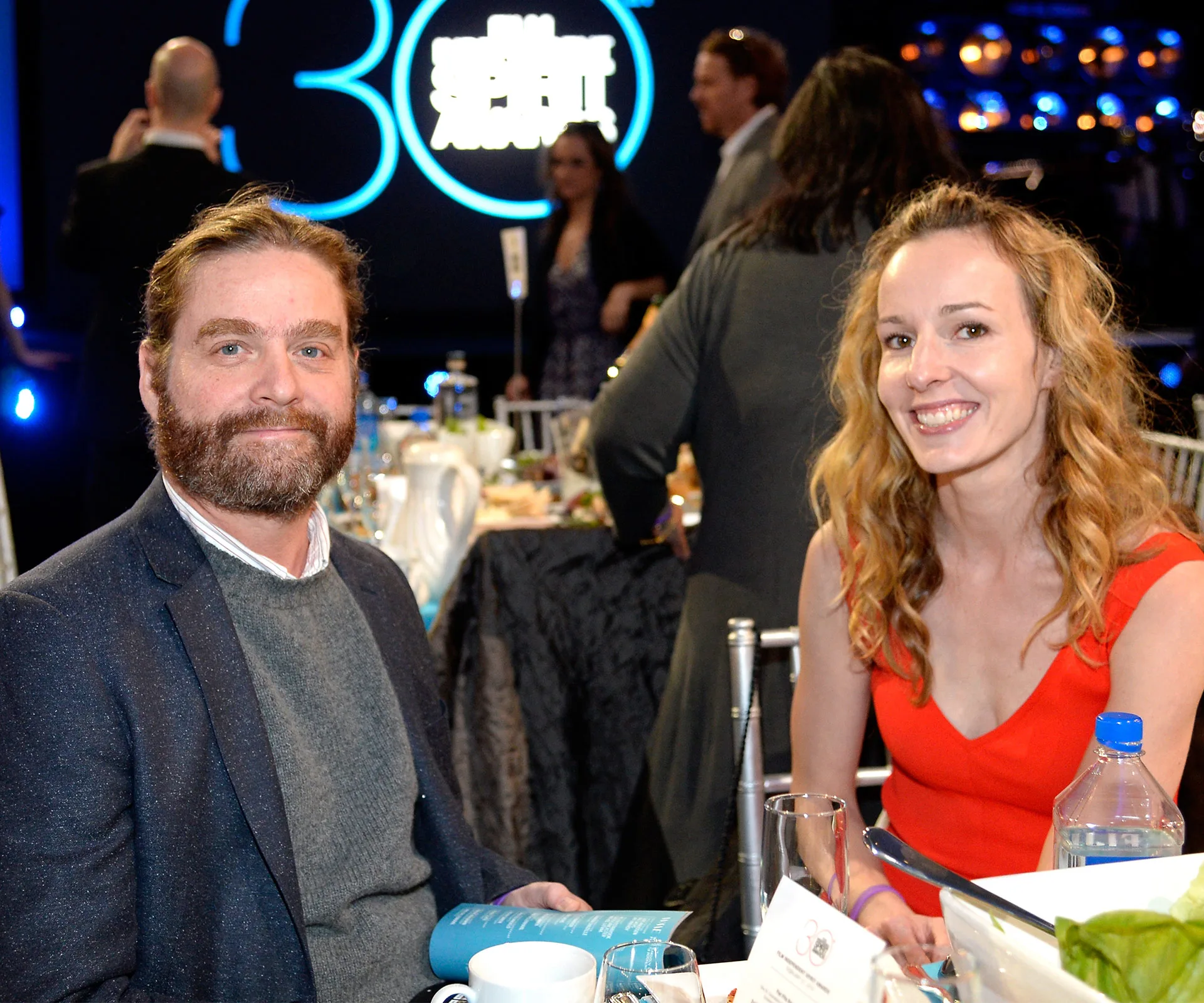 Zach Galifianakis and wife Quinn Lundberg