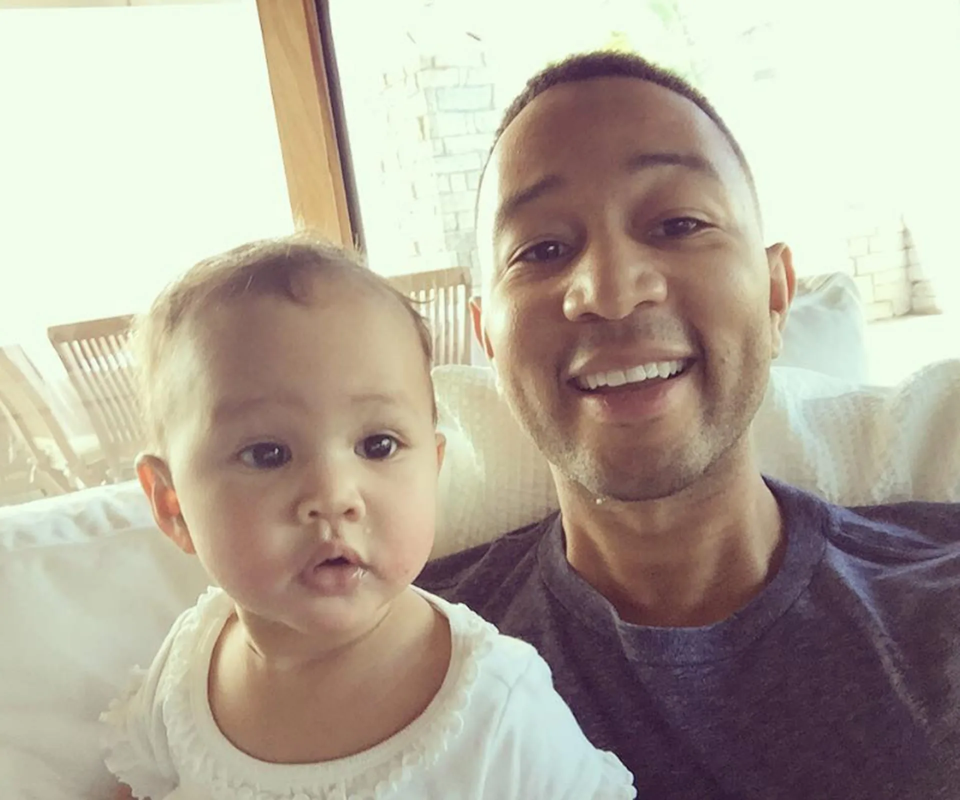 John Legend and Luna Legend