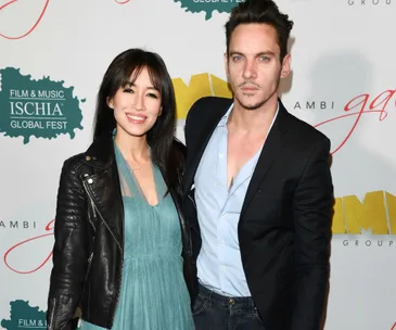 Jonathan Rhys Meyers and Mara Lane