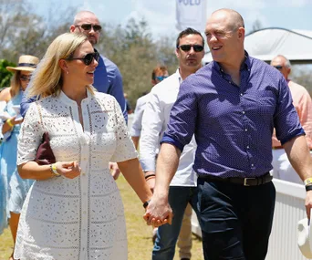 Zara Tindall and Mike Tindall 