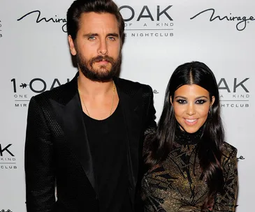  Kourtney Kardashian and Scott Disick