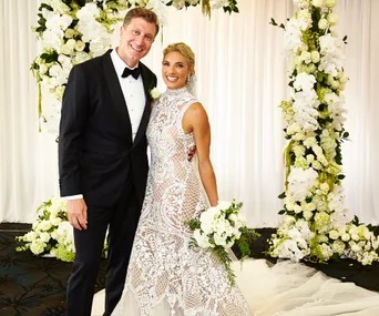 Simon Pryce and Lauren Hannaford 