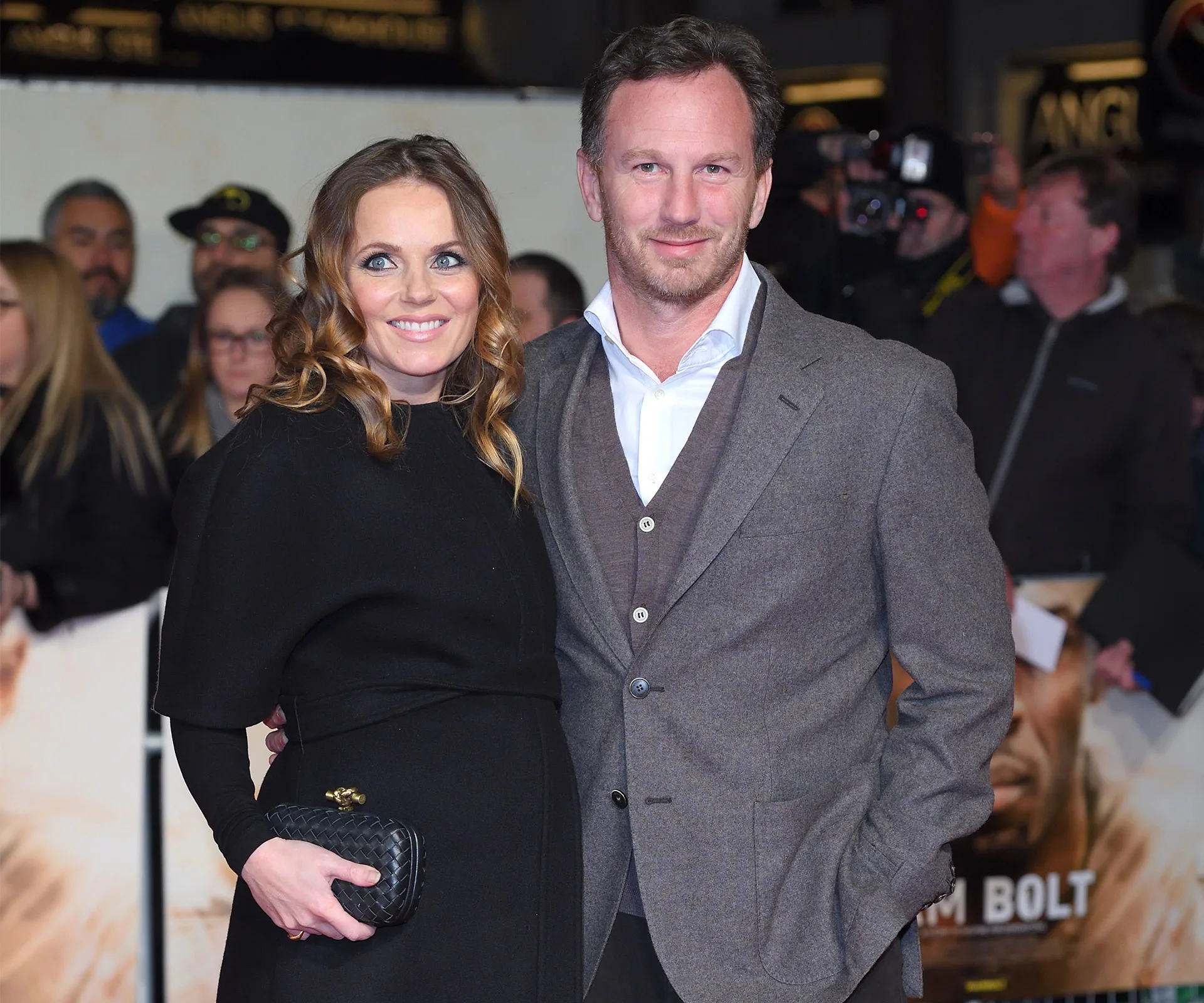 Geri Halliwell and Christian Horner