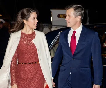 Princess Mary and Prince Frederik’s glamourous date night