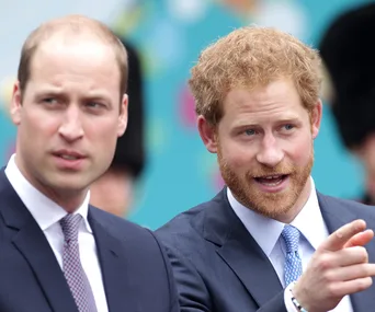Prince William and Prince Harry 