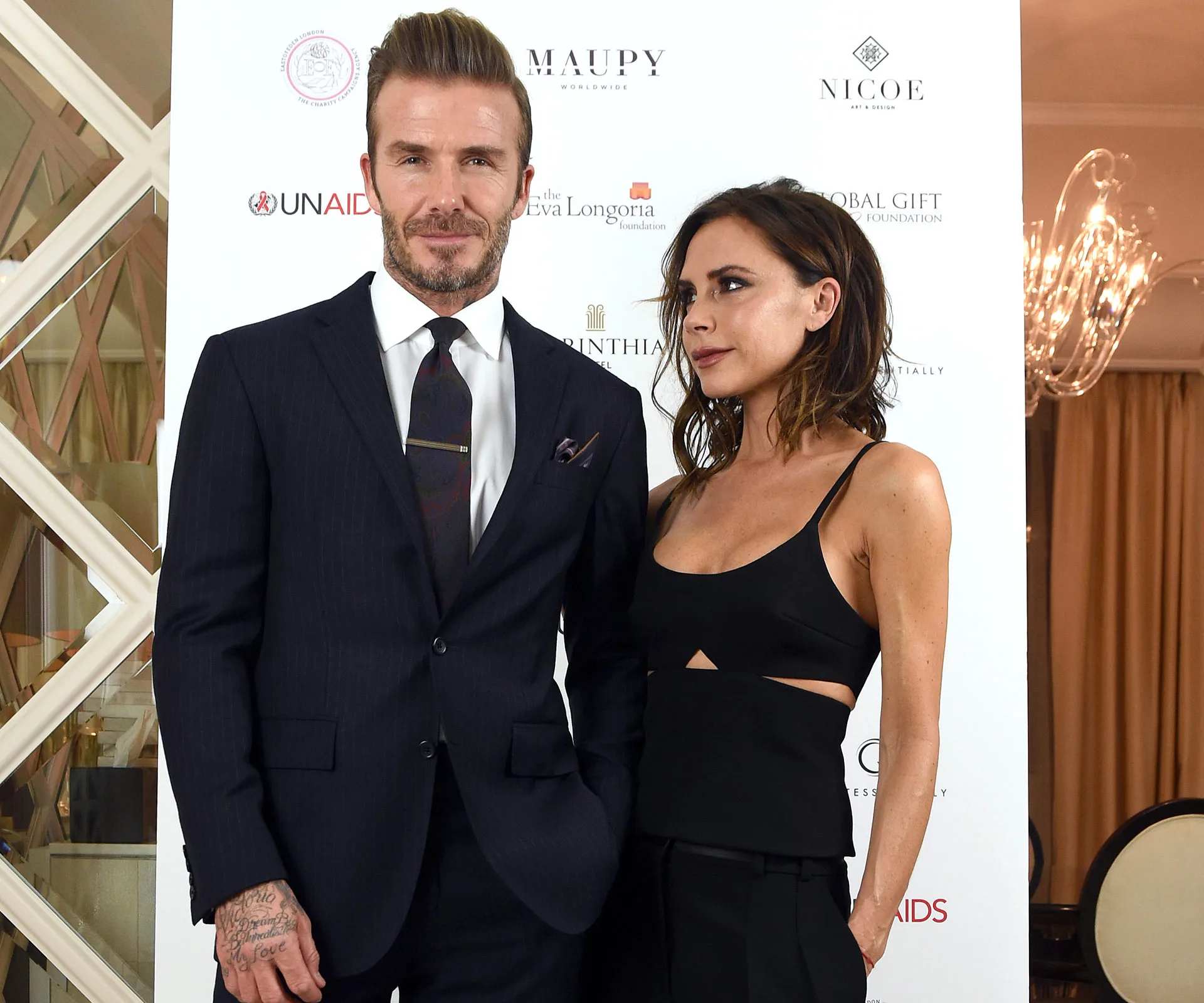 David and Victoria Beckham