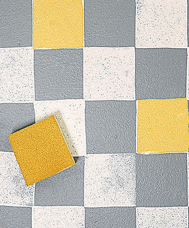 How to fake-tile your floor