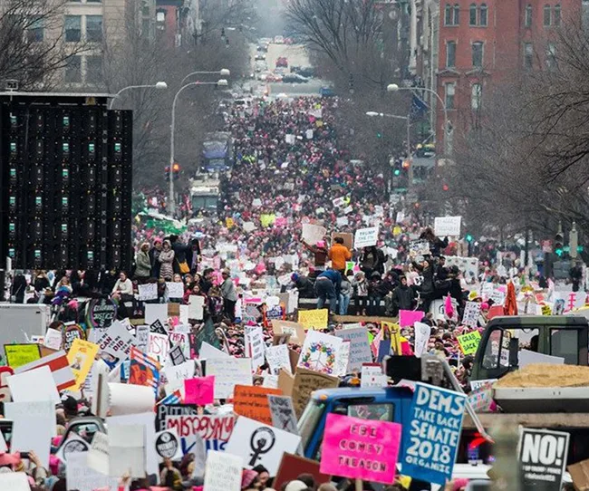 The most moving pictures from the global Women’s March