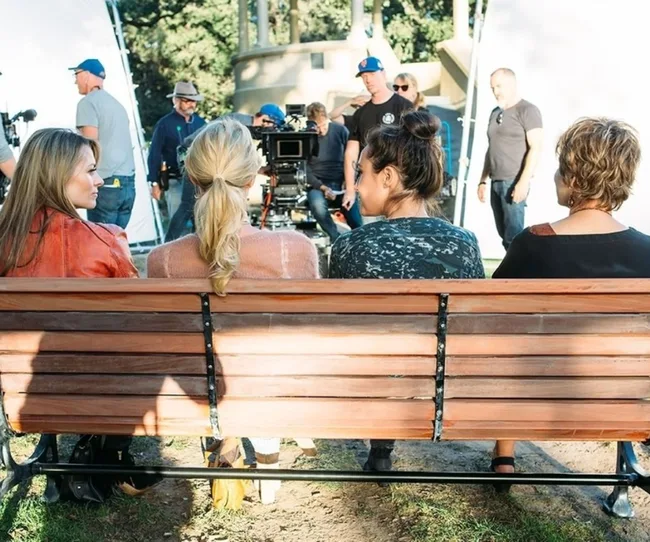 Offspring Productions Head behind the scenes with the cast of Offspring