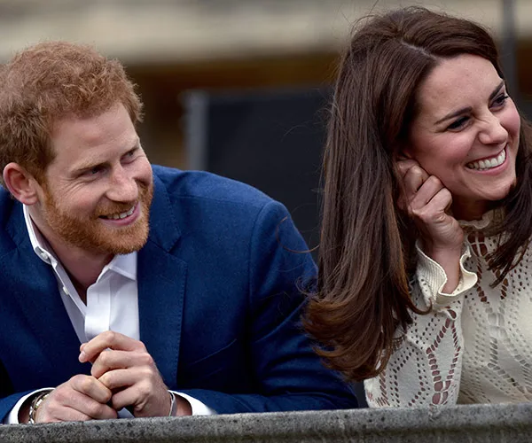 Duchess Catherine and Prince Harry