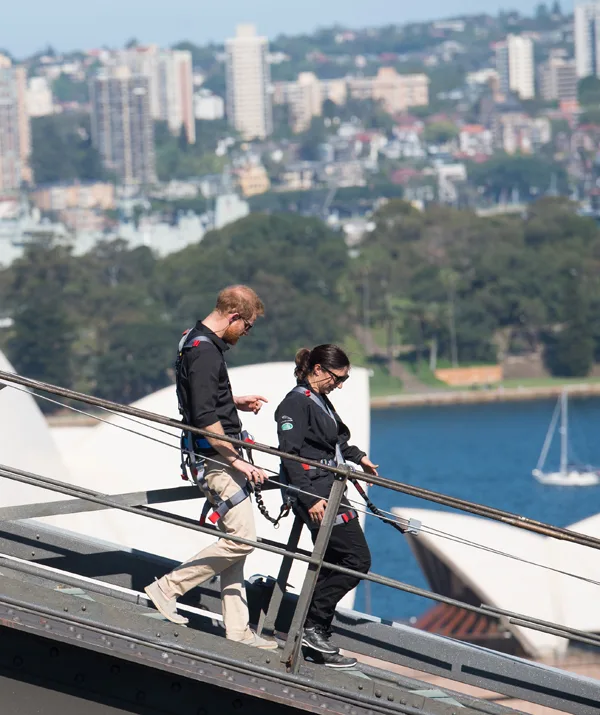 Prince Harry's kind gesture to a war widow in Sydney