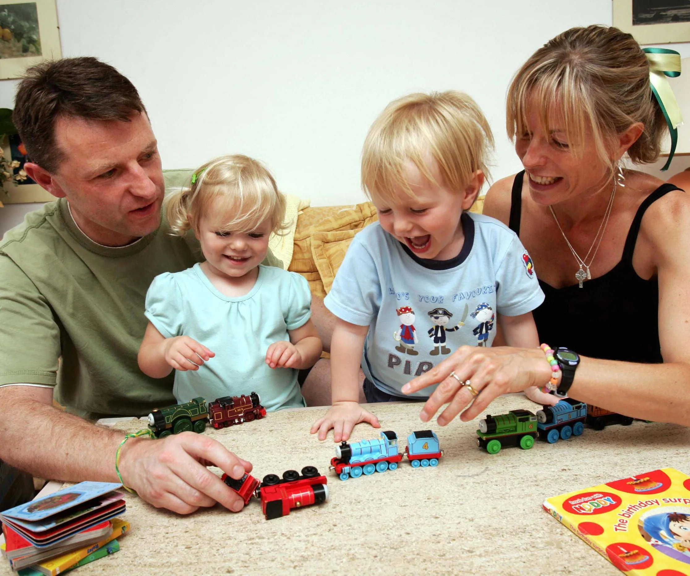 Madeleine McCann's parents and siblings.