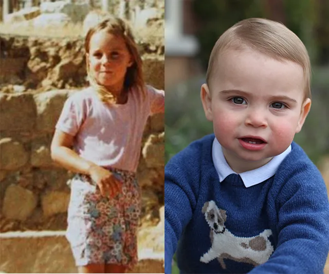 Who does Prince Louis look like?