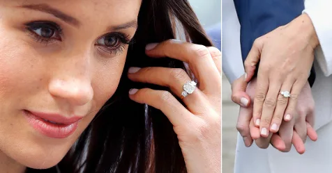 Meghan markle reset engagement ring clearance