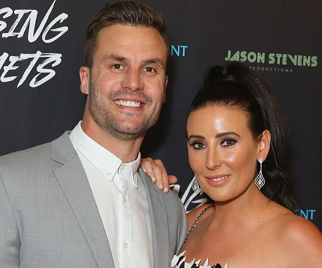 Beau Ryan with his wife Kara Orrell.