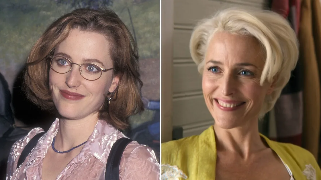 gillian anderson young photoshoot