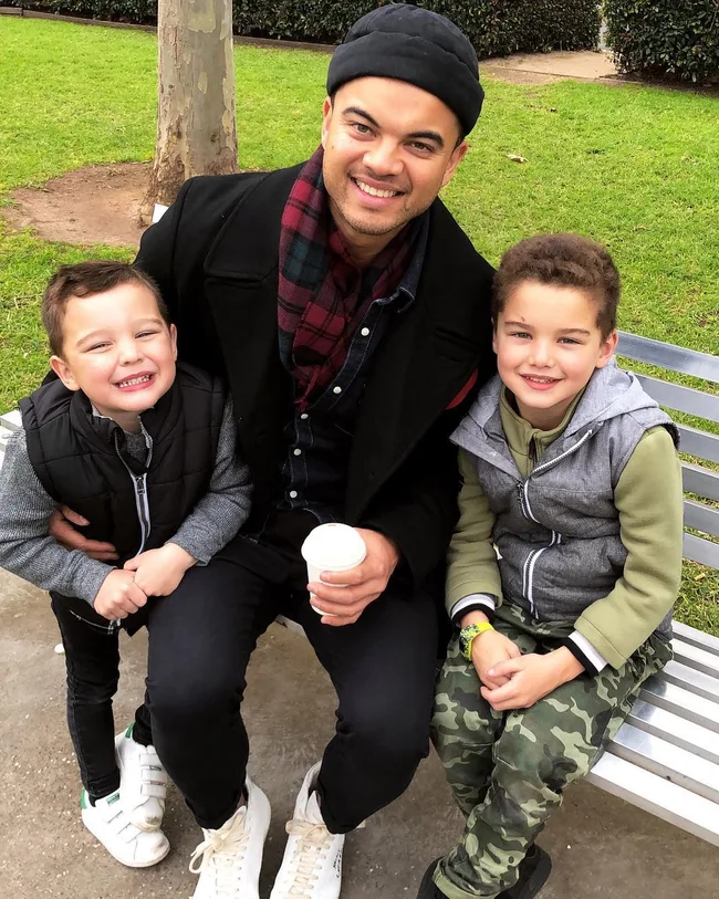 Guy Sebastian's cutest photos of his wife and kids
