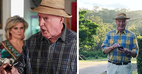 Home And Away fans lose it over shock new Alf Stewart photo