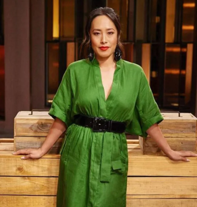melissa leong green dress Melissa Leong, a true visionary, graced the Fte Chinoise Gala in Toronto  last night, looking absolutely stunning in an enchanting Emerald Green silk  dress from our latest collection. The dress featured a