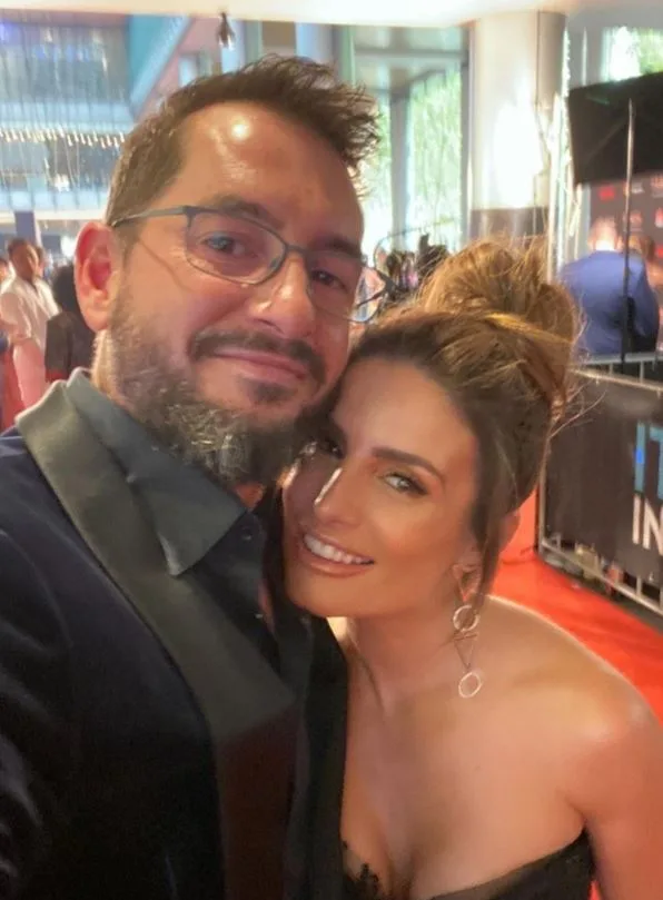 Ada Nicodemou shares a heartfelt tribute to her partner