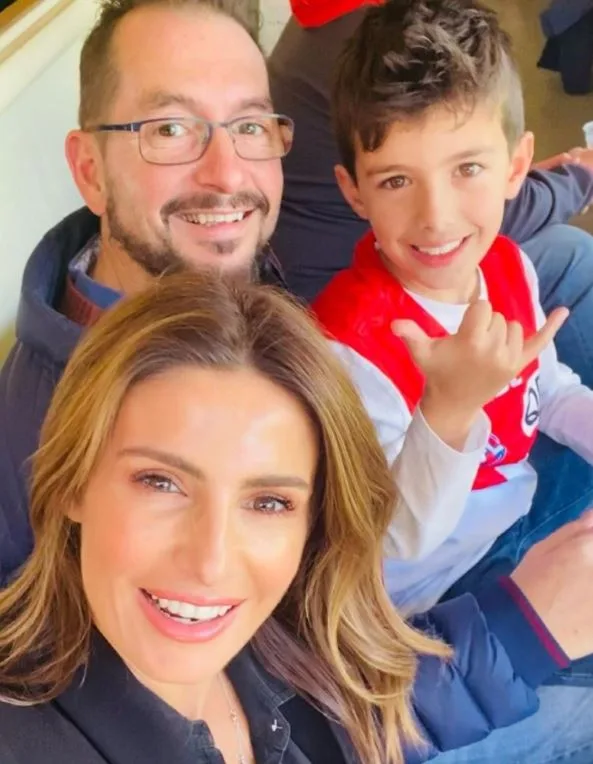 Ada Nicodemou shares a heartfelt tribute to her partner