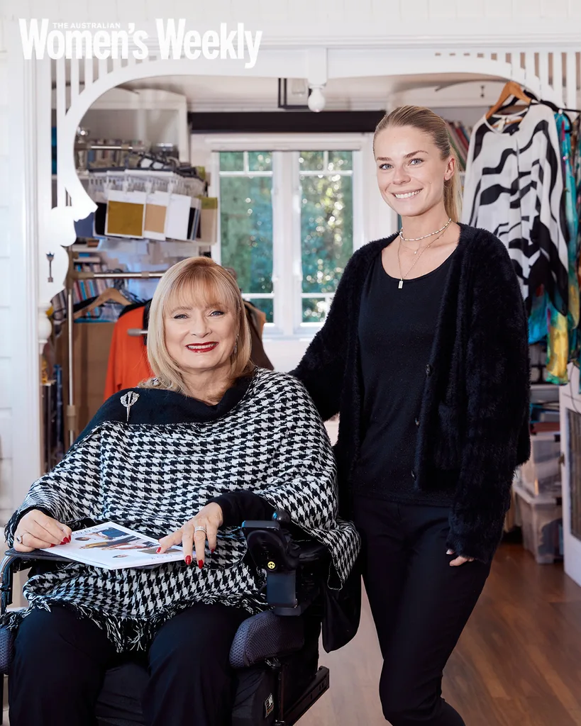 Quadriplegic designer Carol Taylor created a new career for herself