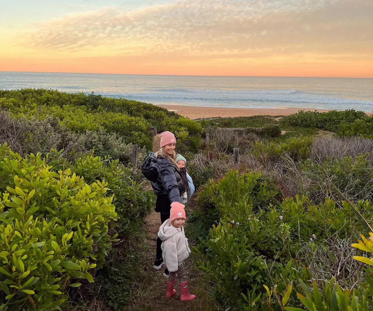 Jennifer Hawkins and Jake Wall's family in photos