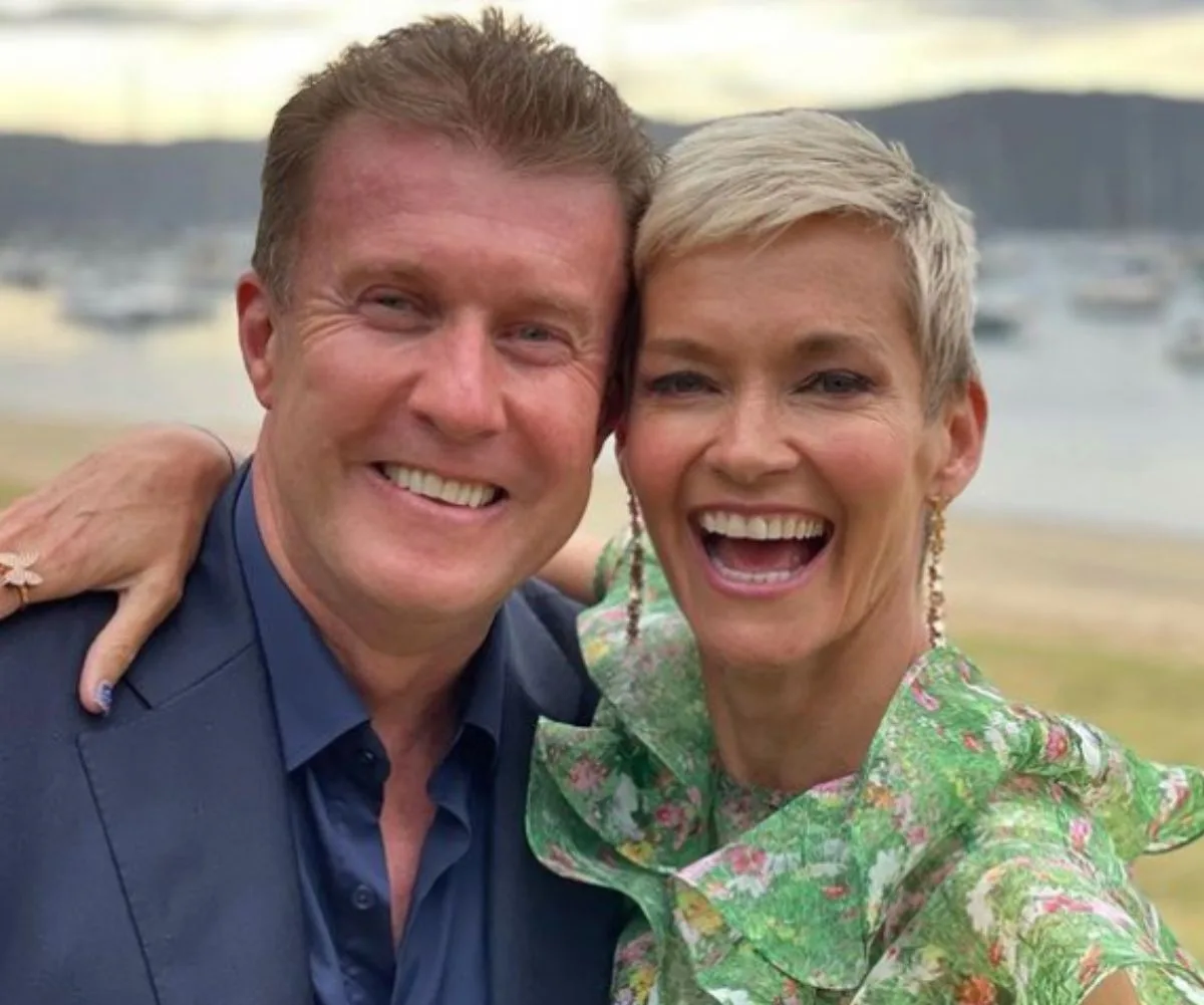 Jessica Rowe and Peter Overton
