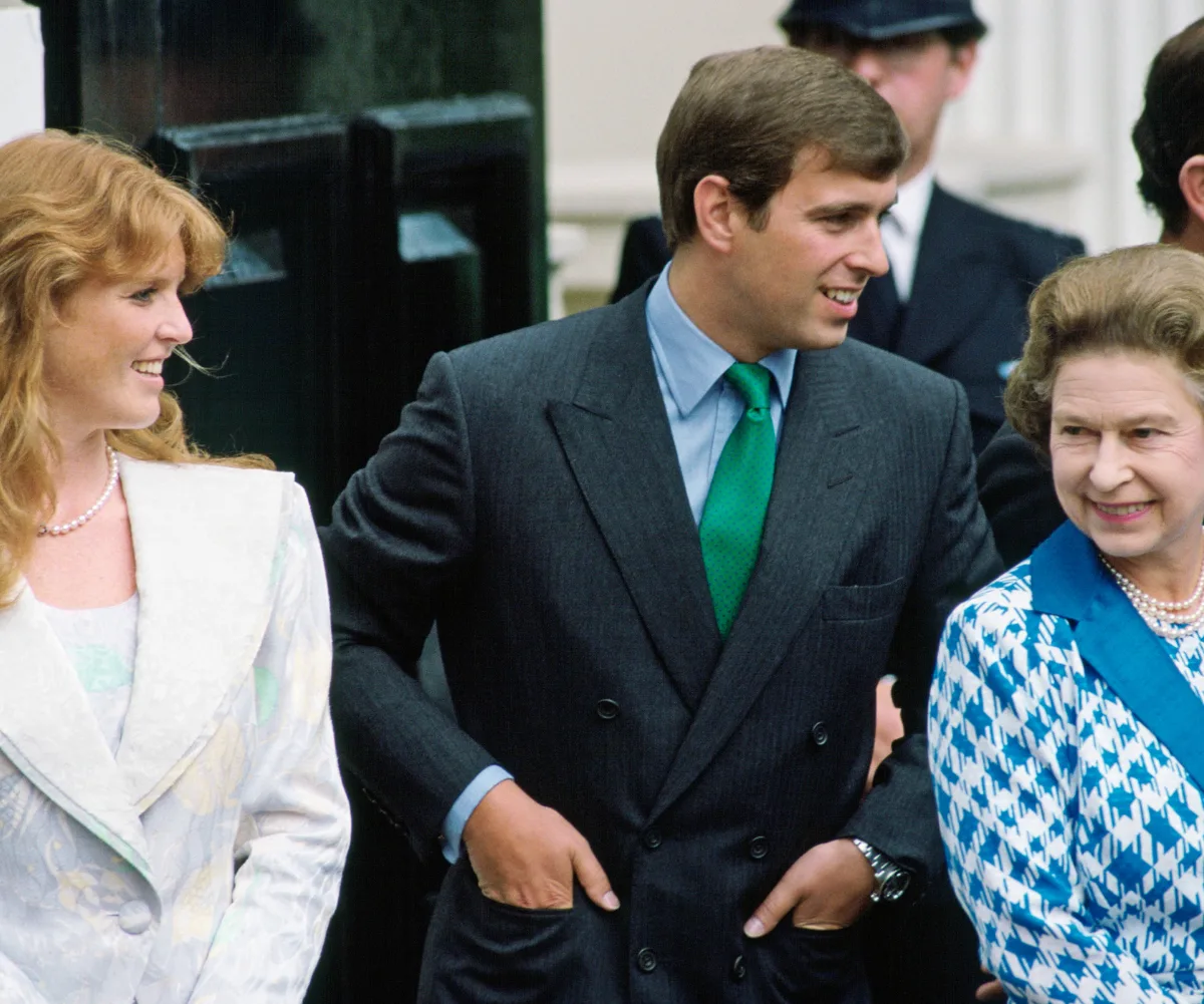 Queen Elizabeth Fergie Prince Andrew