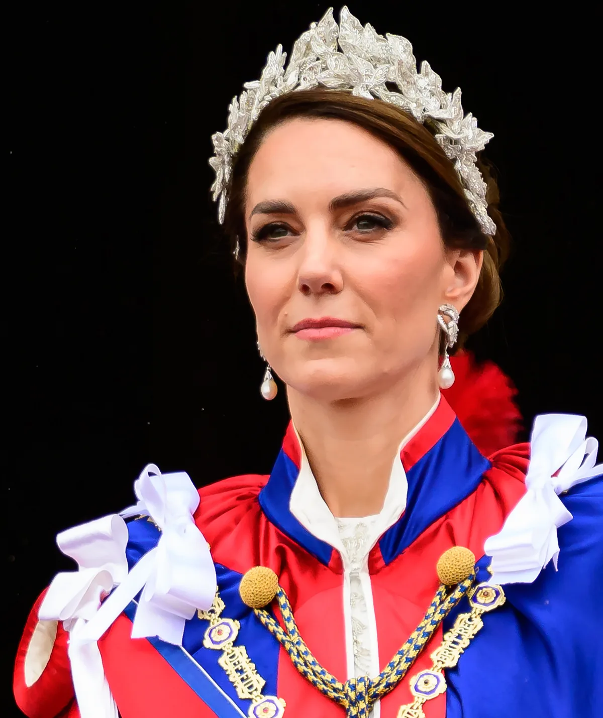 Kate Middleton at the King's coronation.