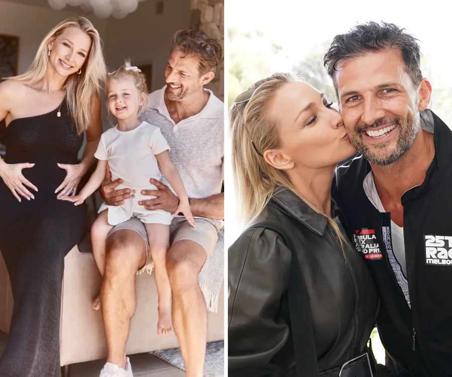 Anna Heinrich and Tim Robards announce their pregnancy